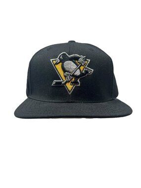 Pittsburgh‎ Penguins American Needle Snapback Hat Cap Wool Acrylic Hockey NWOT